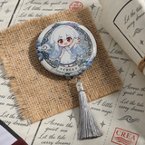 Double Flash Tassel Badge