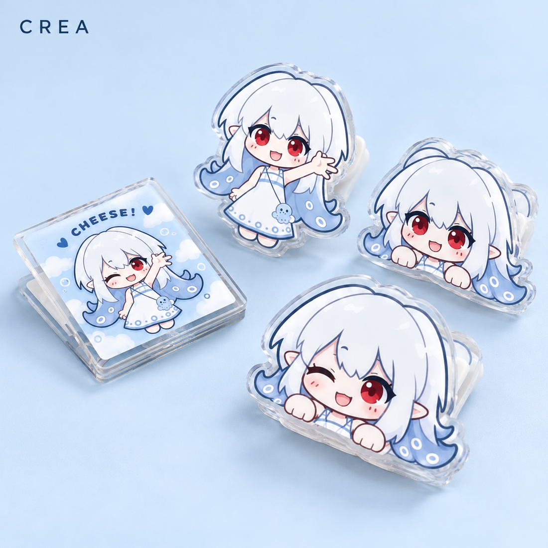 Acrylic PP Clip