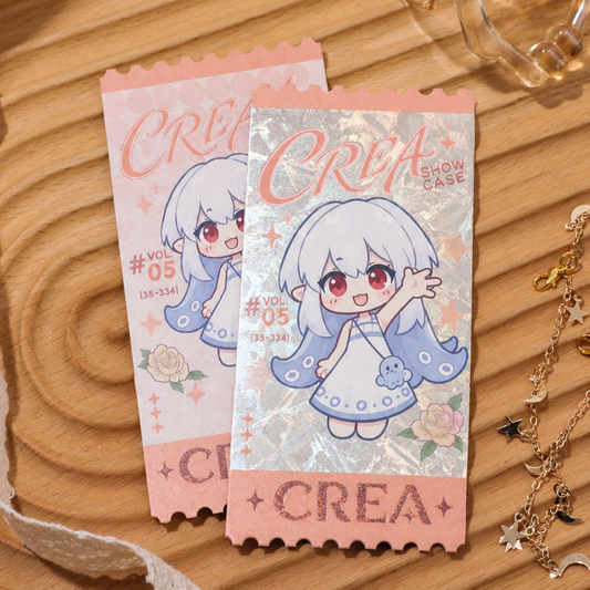 Holo Ice Crack Ticket Stub