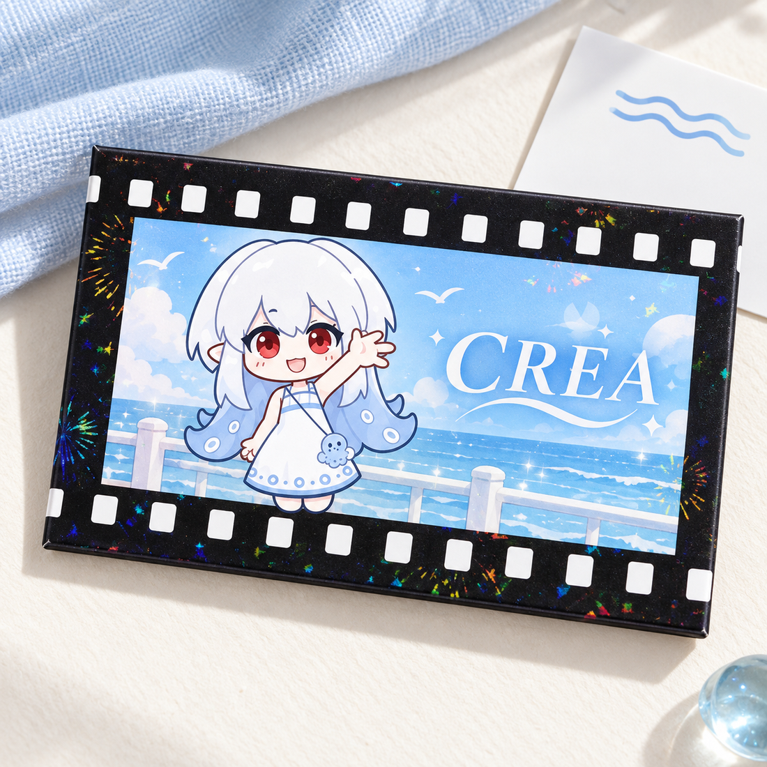 Laminated Square Badge