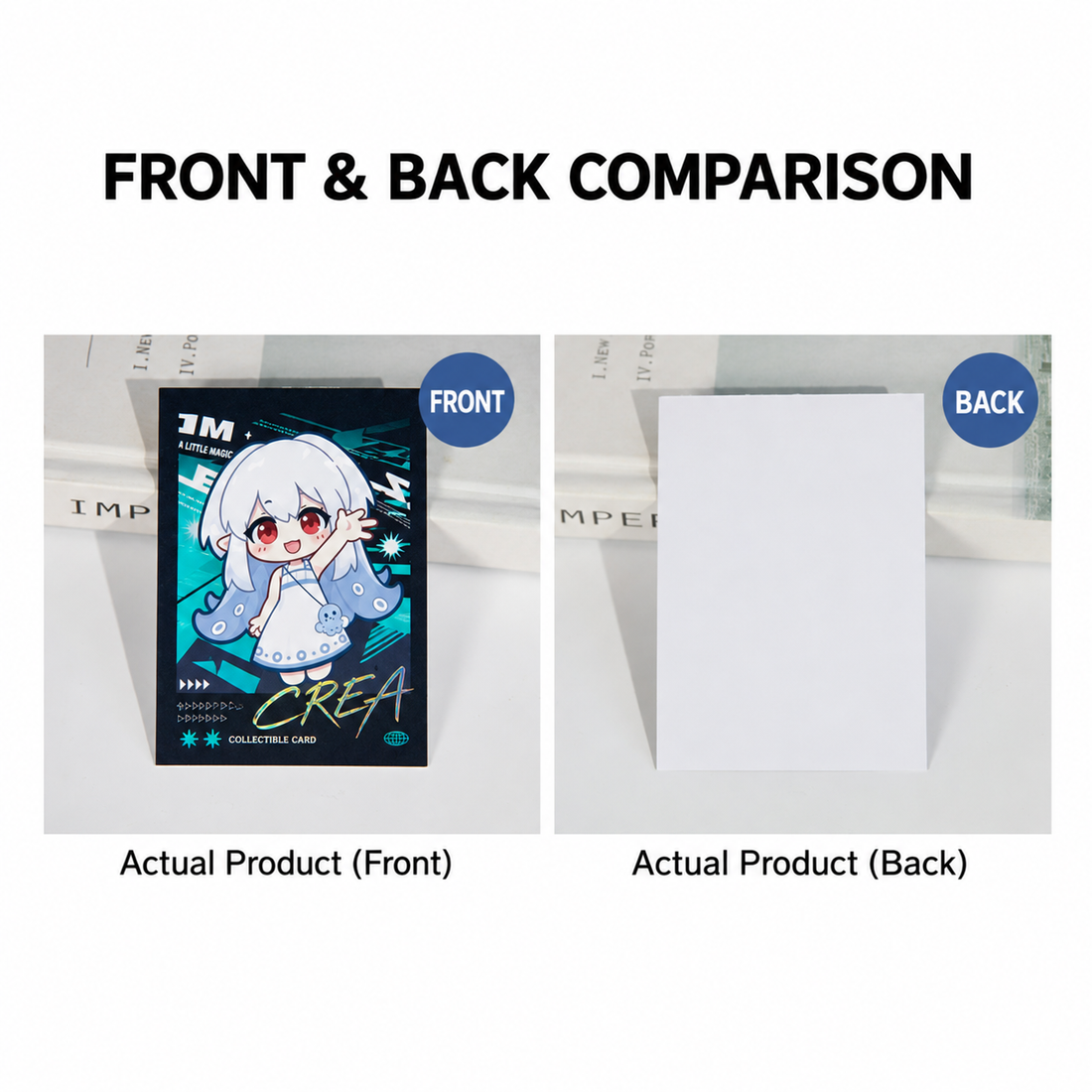 Foil Small Card (Square Corner)