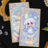 Swirl Holographic Tarot Card