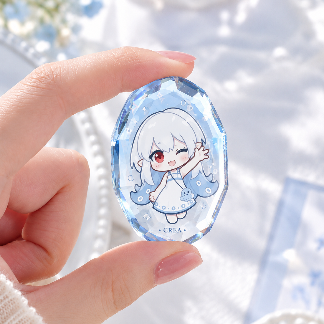 Custom Gem-Cut Acrylic