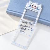 Custom Die-Cut PVC Bookmark