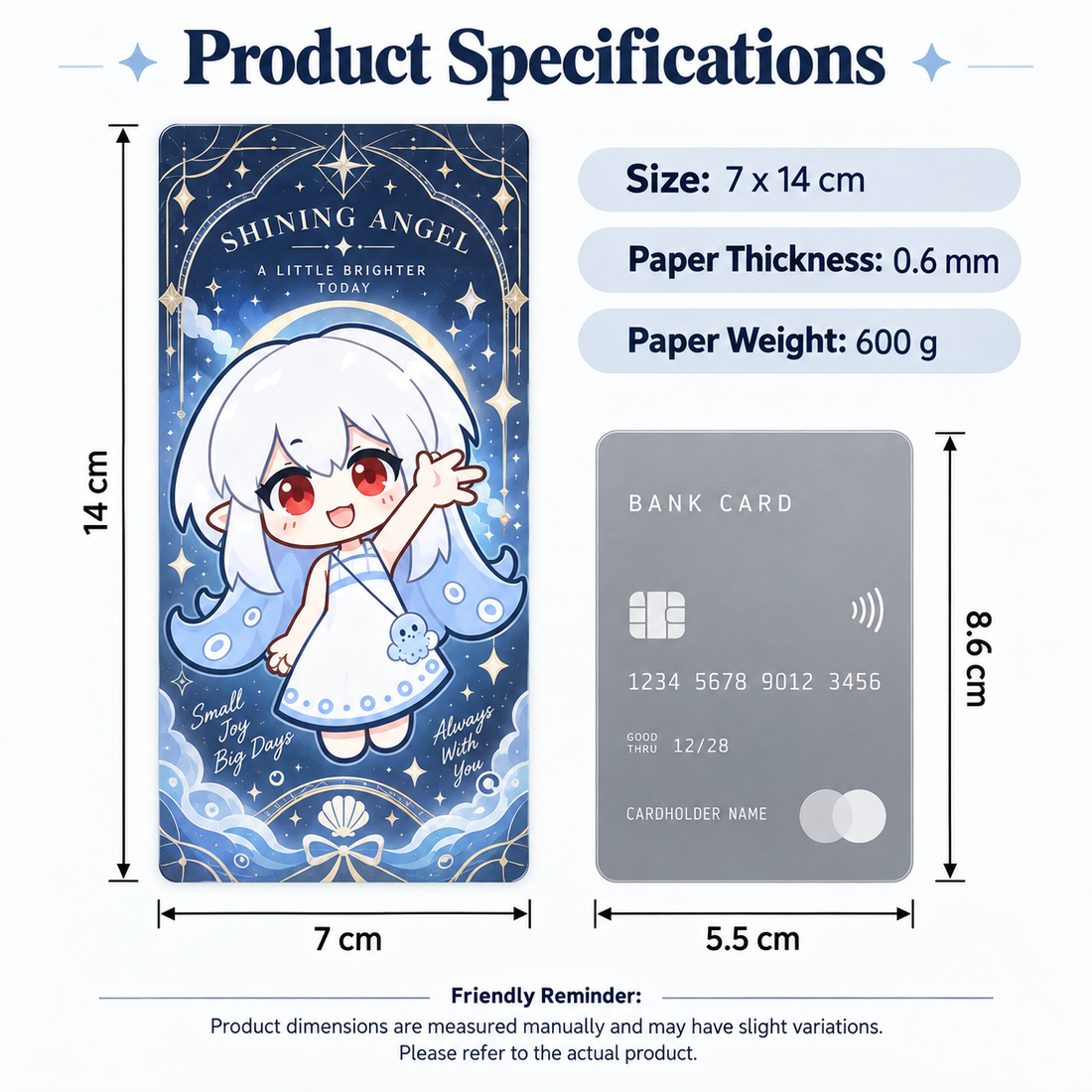 White Ceramic Tarot Card