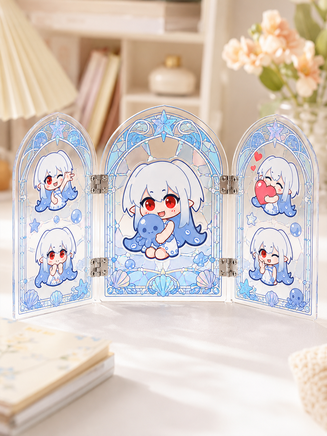 CUSTOM ACRYLIC FOLDING SCREEN