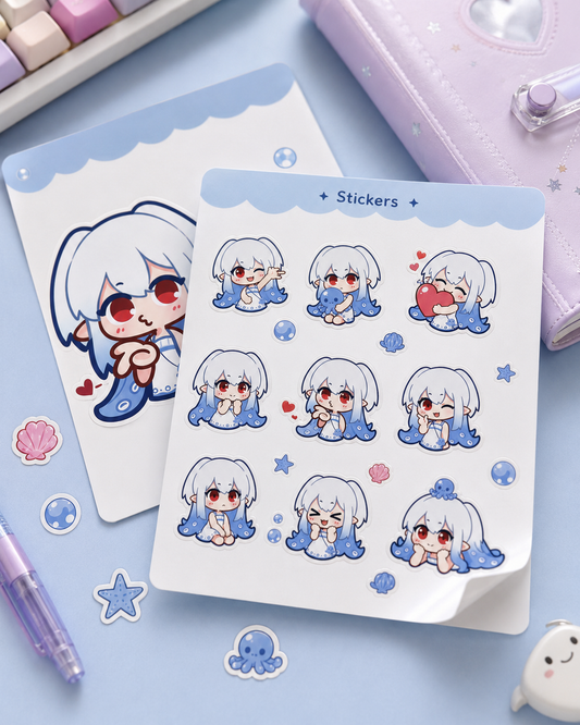 CUSTOM LAMINATED STICKERS