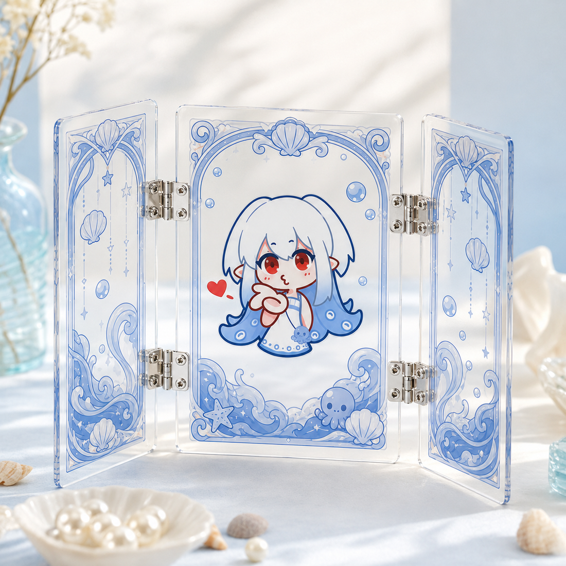 CUSTOM ACRYLIC FOLDING SCREEN