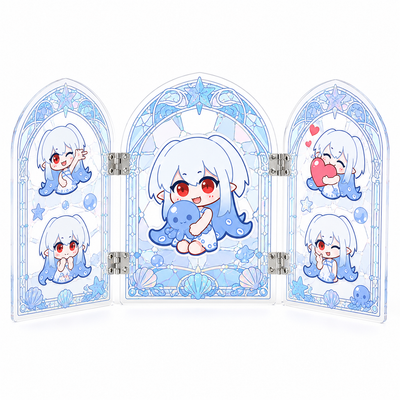 CUSTOM ACRYLIC FOLDING SCREEN