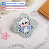 Diamond Double-Flash Die-Cut Sticker