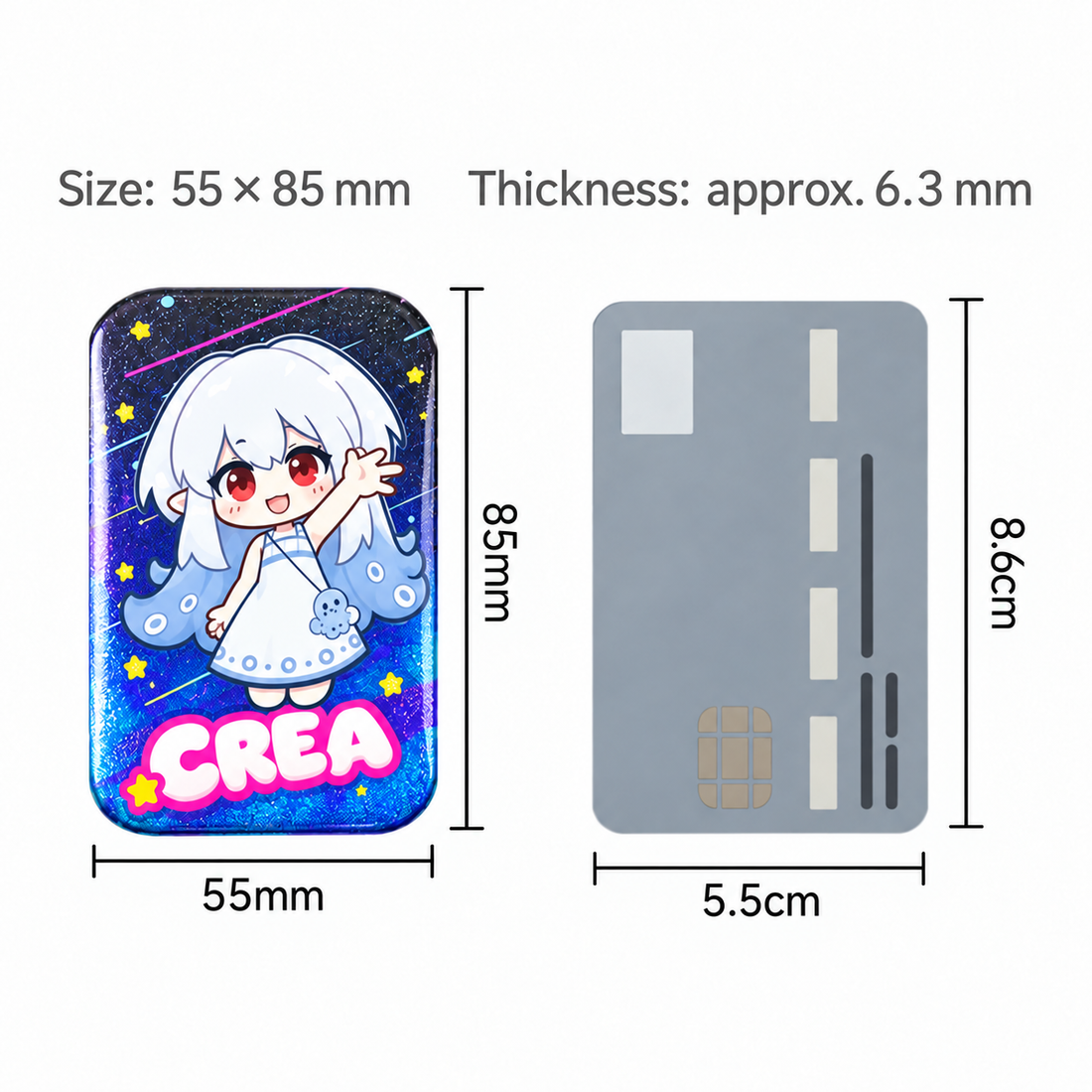 Double Flash Strip Badge