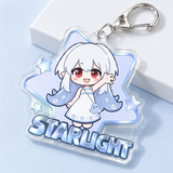 Foil Emboss Acrylic Keychain