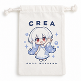 Custom Printed Canvas Drawstring Bag