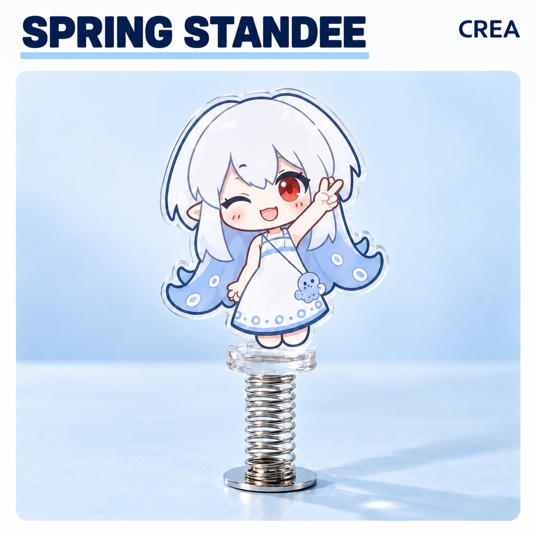 Custom Spring Shaker Acrylic Standees