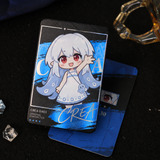 Holo Lines Flash Card