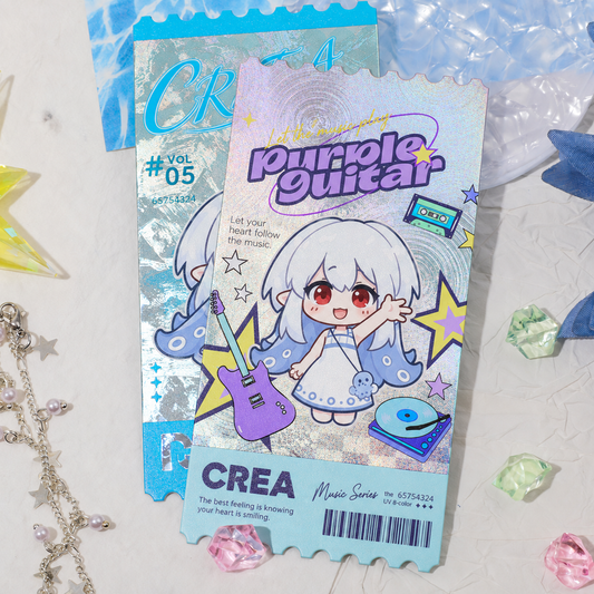 Holo Swirl Ticket Stub