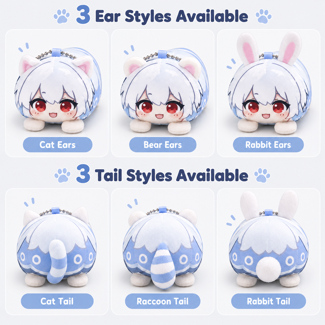 Custom Plush Doll Keychain