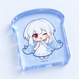 Thick Acrylic Bread Shape