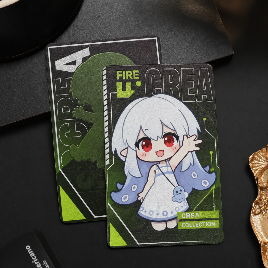 Silver Onion Flash Card