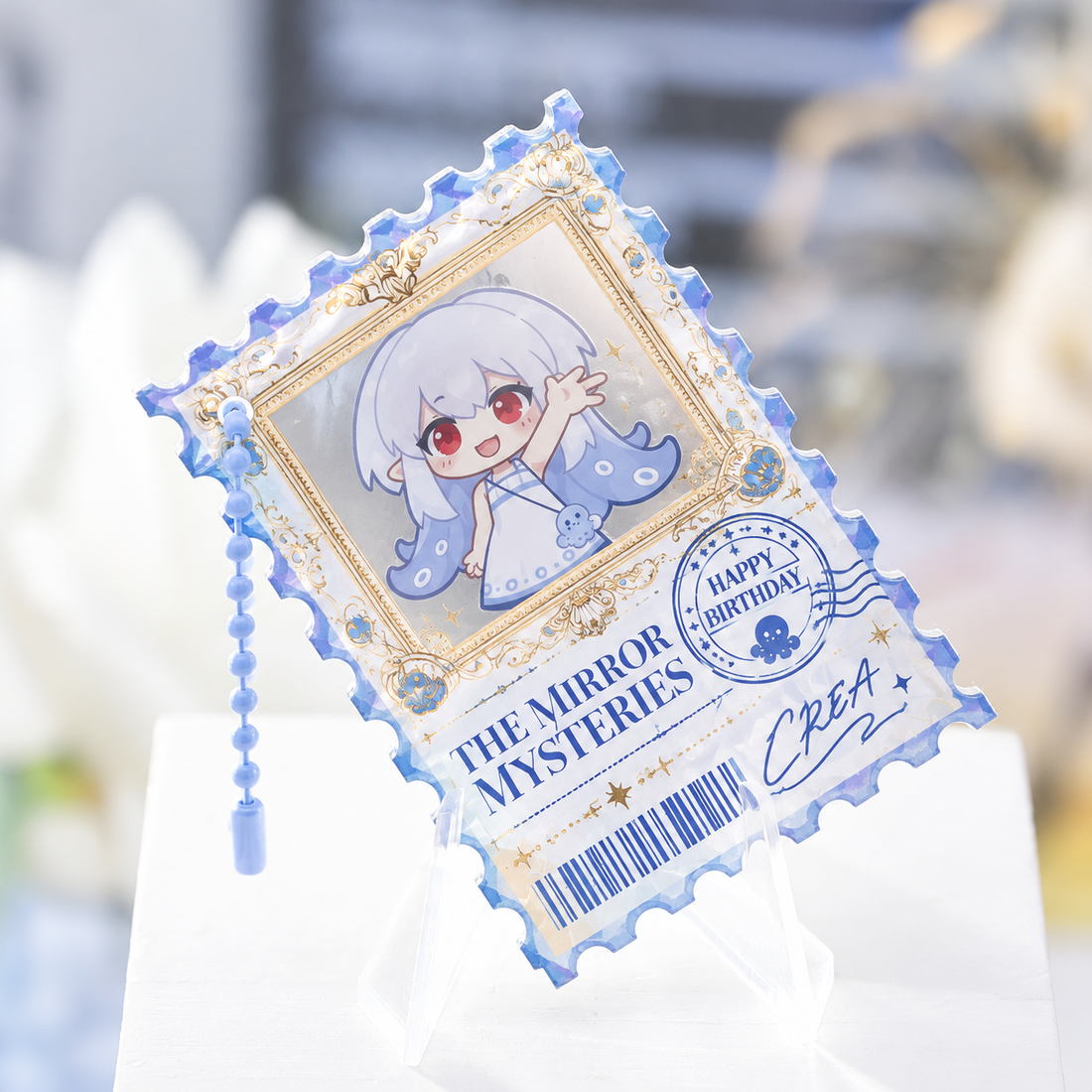 Clear Acrylic Stamp Charm
