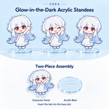 Custom Glow In The Dark Acrylic Standee