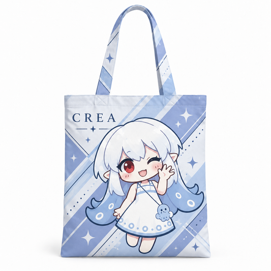 Custom Full Print Canvas Tote Bag (Portrait)