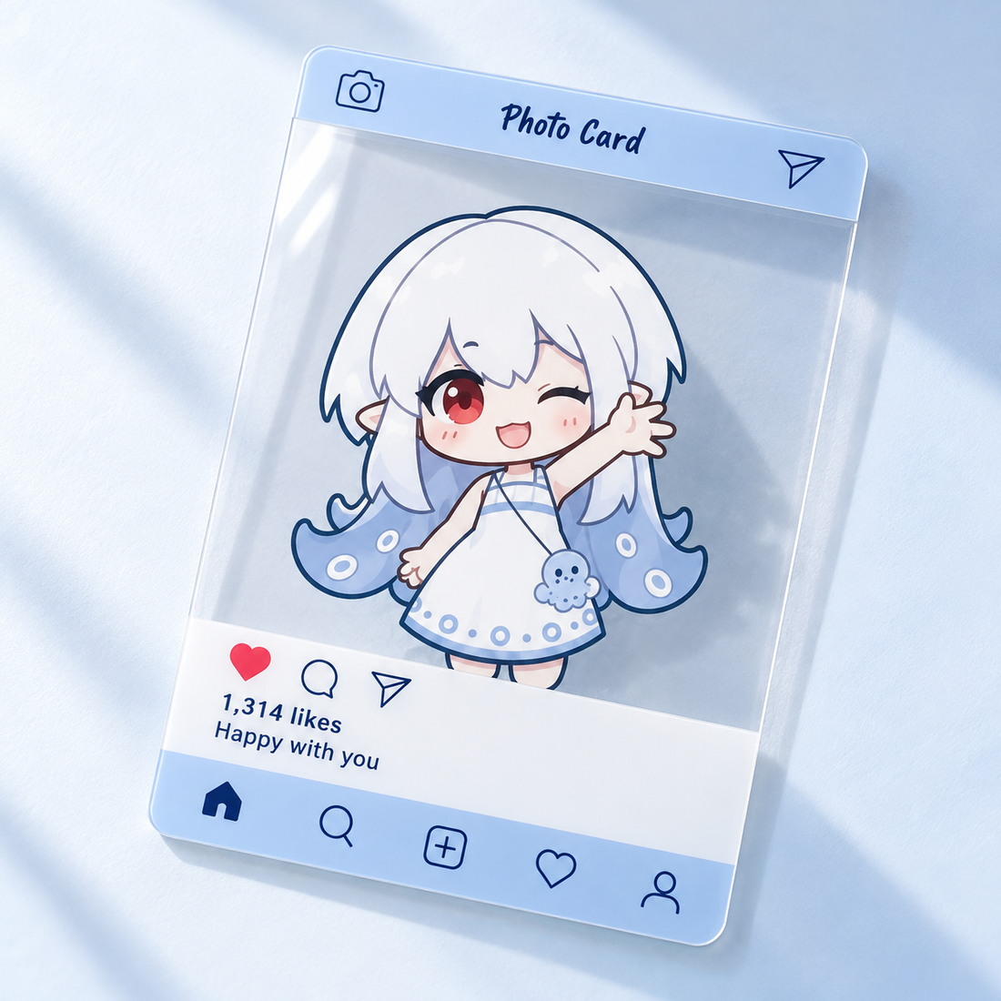 Custom PVC Clear Card
