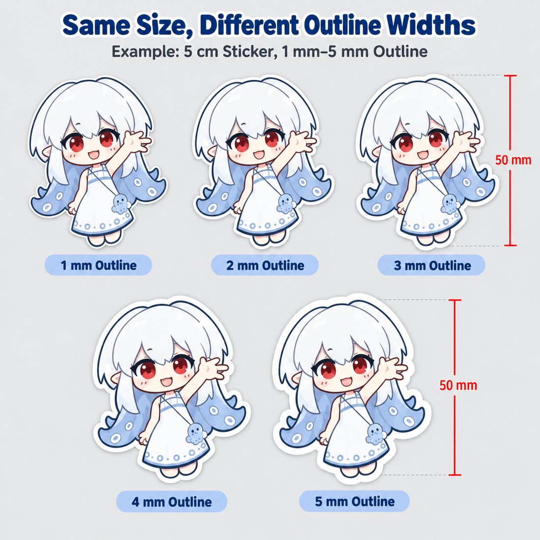 Custom Foil-Stamped Full Die-Cut Coated Paper Sticker