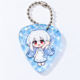 Guitar Pick Acrylic Charm