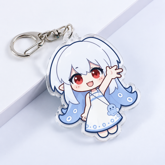 Acrylic Calculator Keychain
