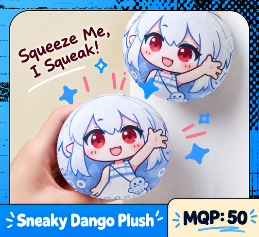 Custom Round Plush Ball Charm
