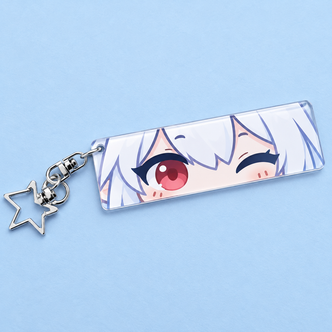 Eye Strip Acrylic Keychain