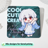 Emboss Foil Coaster Vol.1