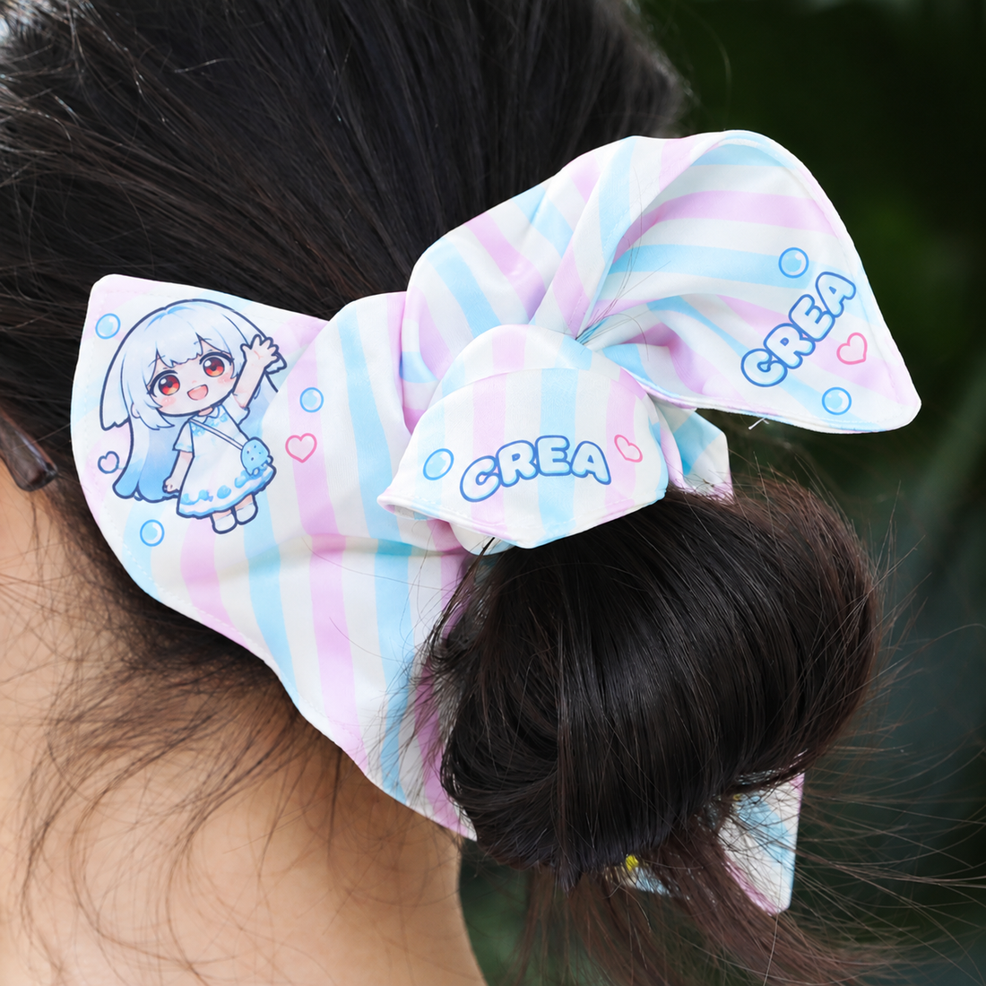 Custom Square Hair Scarf