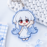 Color Edge Acrylic Keychain