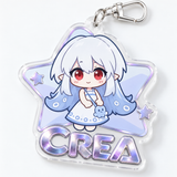 Embossed Foil Acrylic Keychain