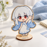 Wood Single Standee (Non-Printable Base)