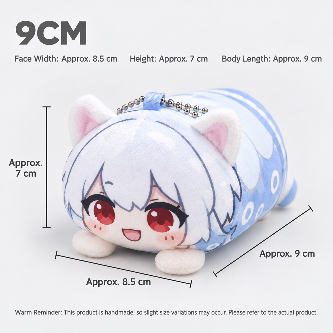Custom Plush Doll Keychain