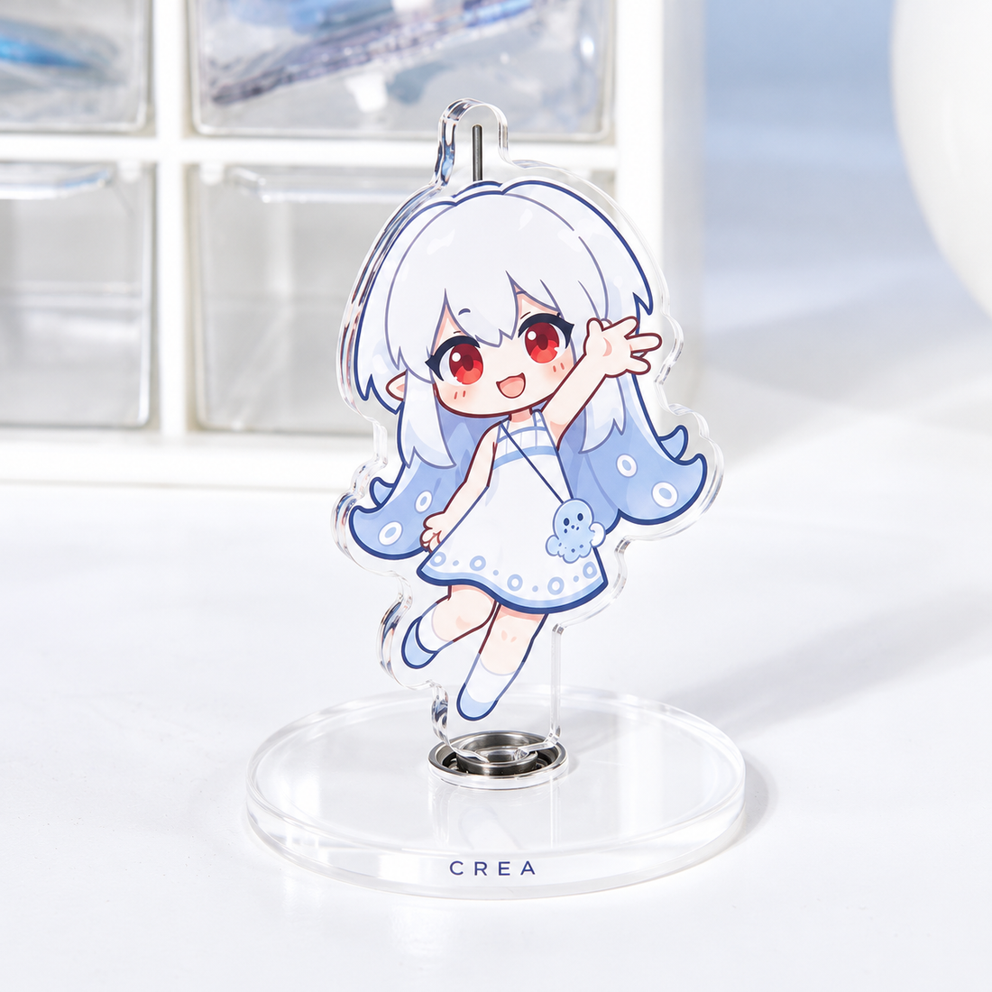 Custom Rotating Acrylic Standee