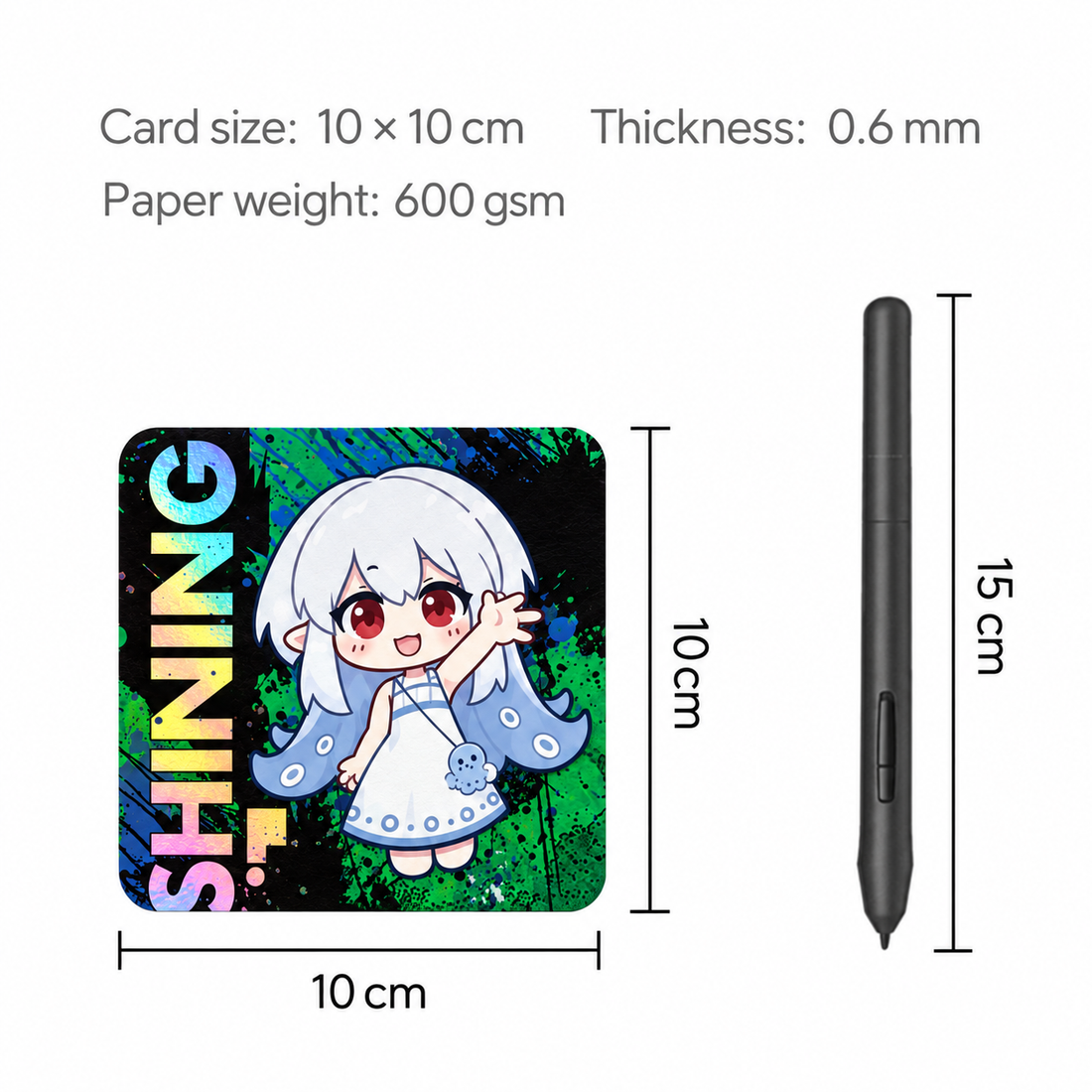 Holo Silver Coaster