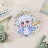 Pearl Paper Die-Cut Sticker (Shape)