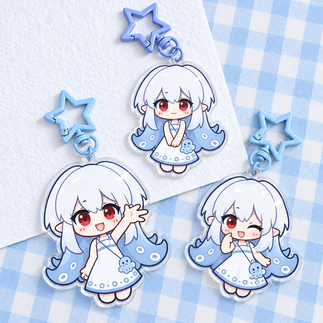 Custom Die-Cut PVC Charm
