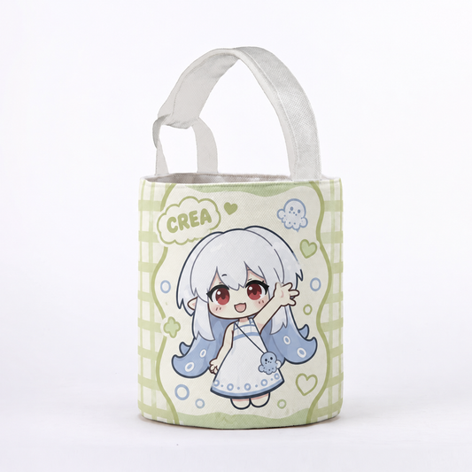 Custom Print Cylinder Handle Bag