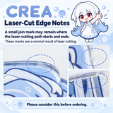 Clear Acrylic Receipt Charm