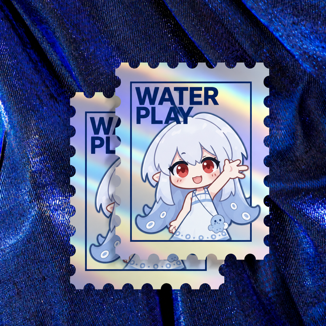 Holo Silver Stamp Card