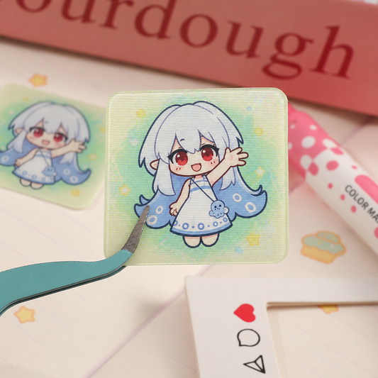 Custom Lenticular Sticker