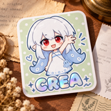 Custom Foil-Stamped Full Die-Cut Coated Paper Sticker