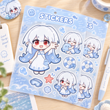 Custom Kiss-Cut Half-Cut PET Sticker