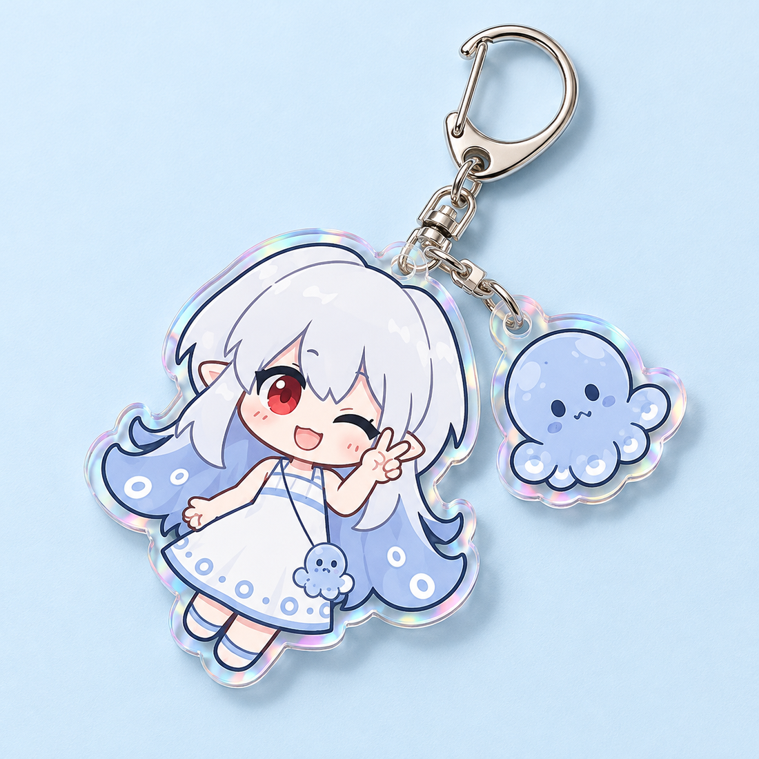 Double Panel Acrylic Charm