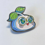 定制紫外线印刷金属硬珐琅徽章，带幸运标志，适用于商务礼品和纪念品批发